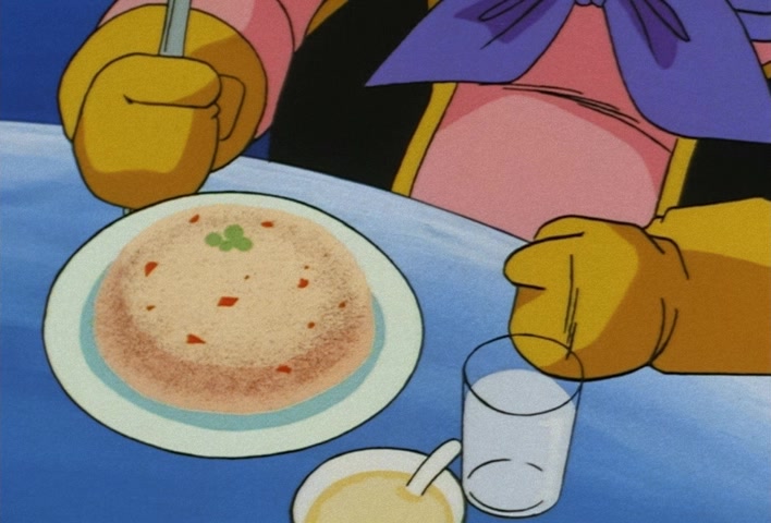 Dragon Ball Z Ep 254: Run Away, Satan!! An Angry Majin Boo Emerges @ 12:18