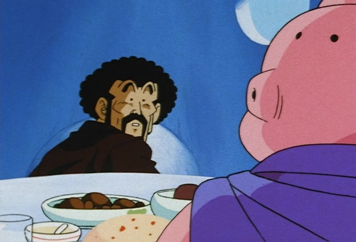 Dragon Ball Z Ep 254: Run Away, Satan!! An Angry Majin Boo Emerges @ 12:26