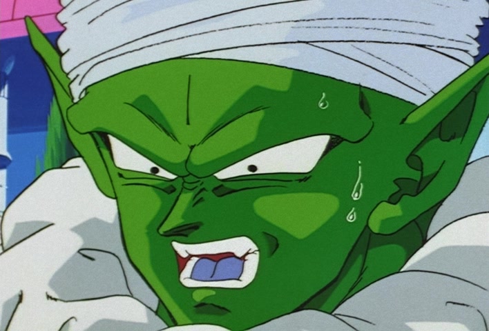Dragon Ball Z Ep 254: Run Away, Satan!! An Angry Majin Boo Emerges @ 13:06