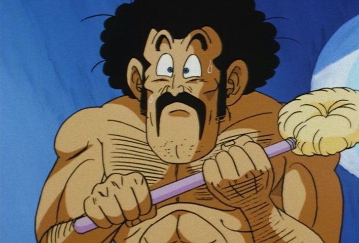 Dragon Ball Z Ep 254: Run Away, Satan!! An Angry Majin Boo Emerges @ 13:30