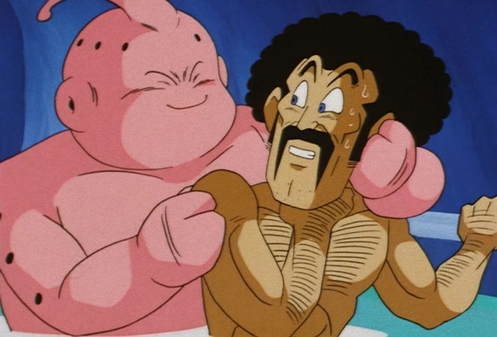 Dragon Ball Z Ep 254: Run Away, Satan!! An Angry Majin Boo Emerges @ 14:18