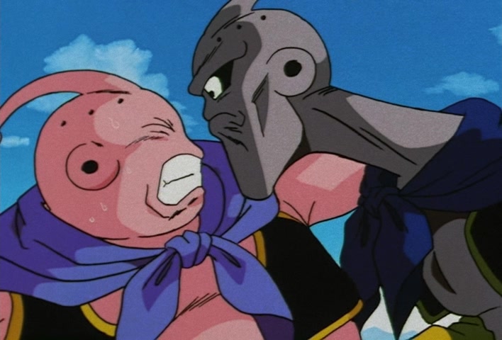 Dragon Ball Z Ep 255: Which One Will Win?! A Good and Evil Boo-Boo Confrontation @ 03:25