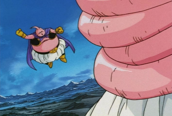 Dragon Ball Z Ep 255: Which One Will Win?! A Good and Evil Boo-Boo Confrontation @ 05:36