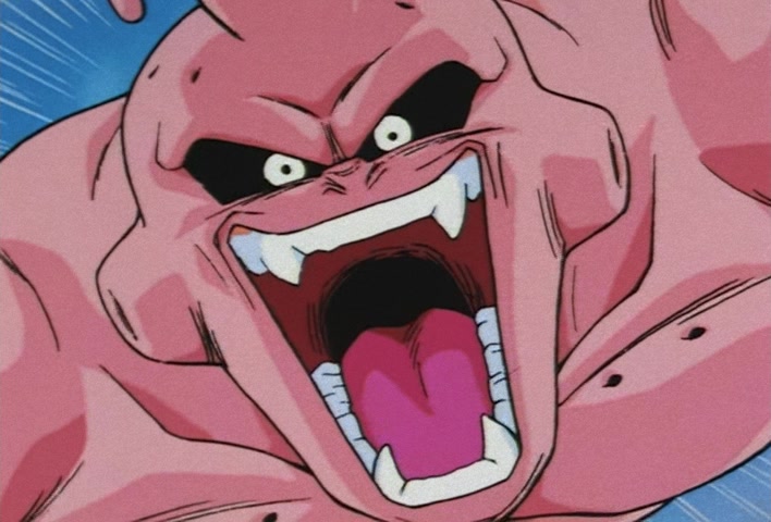 Dragon Ball Z Ep 255: Which One Will Win?! A Good and Evil Boo-Boo Confrontation @ 19:09