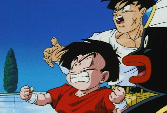 Dragon Ball Z Ep 255: Which One Will Win?! A Good and Evil Boo-Boo Confrontation @ 21:25