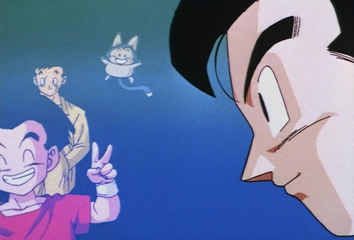 Dragon Ball Z Ep 255: Which One Will Win?! A Good and Evil Boo-Boo Confrontation @ 22:40