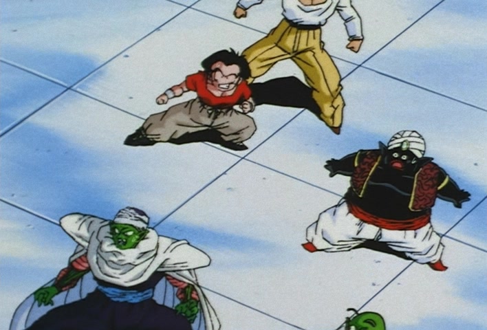 Dragon Ball Z Ep 256: A Catastrophe With No Time to Lose!! Earth's Humanity is Exterminated @ 03:15