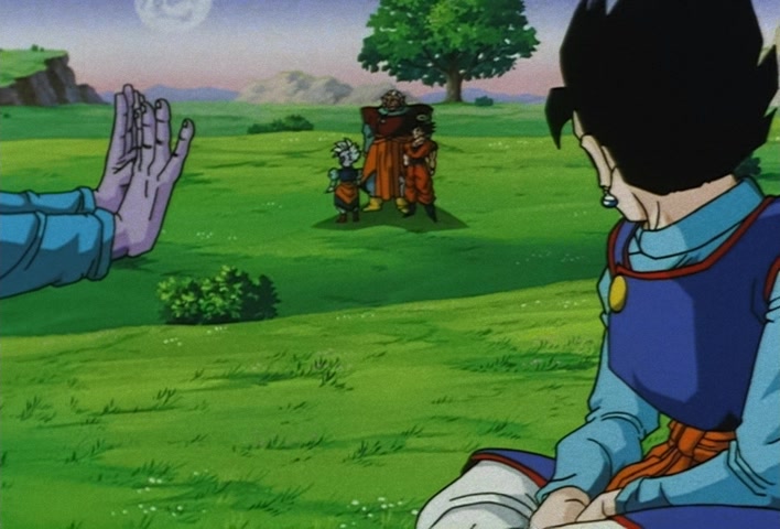 Dragon Ball Z Ep 256: A Catastrophe With No Time to Lose!! Earth's Humanity is Exterminated @ 15:04