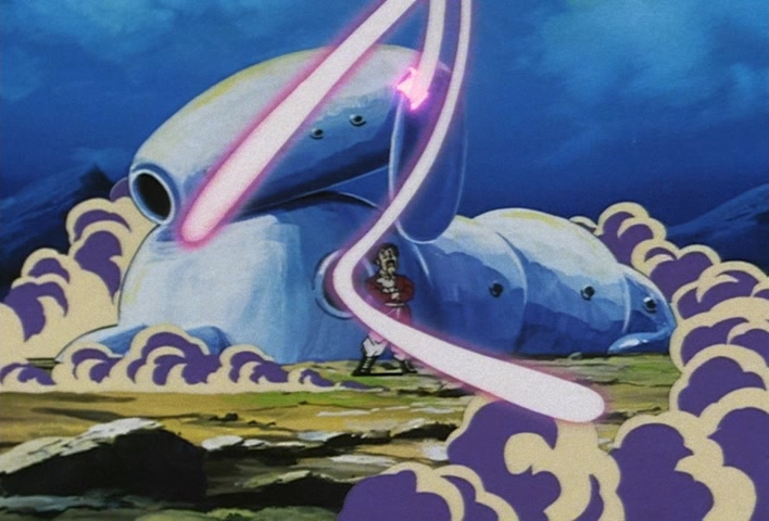 Dragon Ball Z Ep 256: A Catastrophe With No Time to Lose!! Earth's Humanity is Exterminated @ 15:29