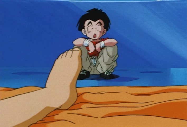 Dragon Ball Z Ep 256: A Catastrophe With No Time to Lose!! Earth's Humanity is Exterminated @ 18:45