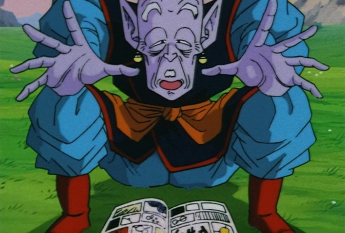 Dragon Ball Z Ep 256: A Catastrophe With No Time to Lose!! Earth's Humanity is Exterminated @ 18:56