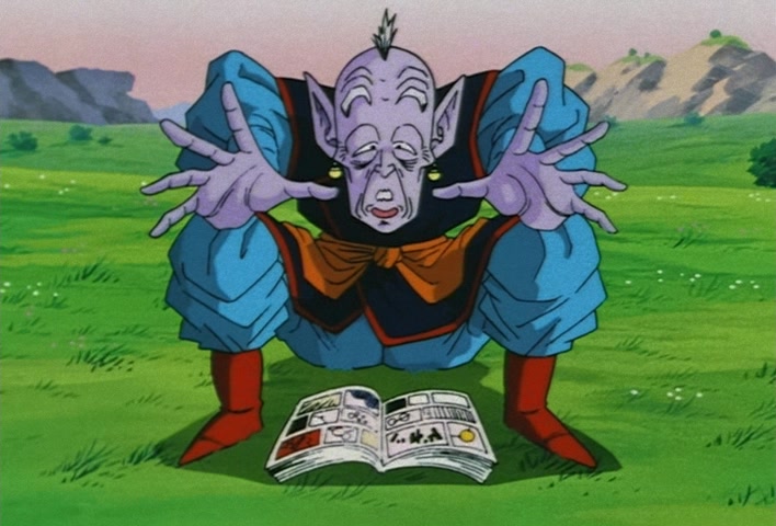 Dragon Ball Z Ep 256: A Catastrophe With No Time to Lose!! Earth's Humanity is Exterminated @ 19:01