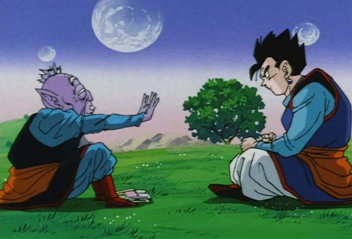 Dragon Ball Z Ep 256: A Catastrophe With No Time to Lose!! Earth's Humanity is Exterminated @ 19:36