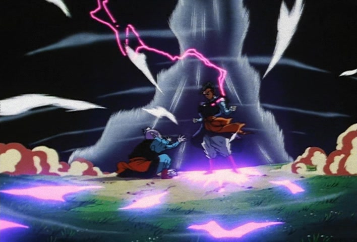 Dragon Ball Z Ep 256: A Catastrophe With No Time to Lose!! Earth's Humanity is Exterminated @ 19:56