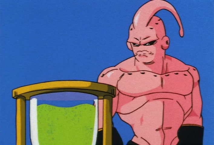 Dragon Ball Z Ep 257: The Special Training is a Success!! You're Finished Now, Majin Boo @ 02:55