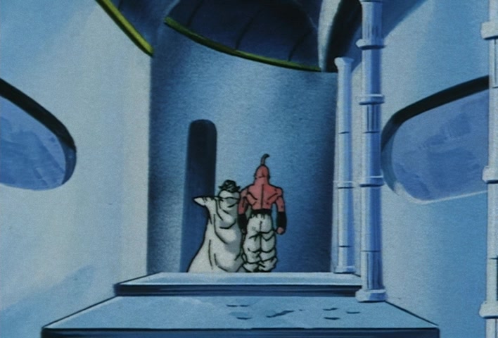 Dragon Ball Z Ep 257: The Special Training is a Success!! You're Finished Now, Majin Boo @ 11:58