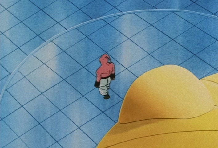 Dragon Ball Z Ep 258: I'm Going Like I Mean It!! A Wide-Open Super Gotenks @ 01:55