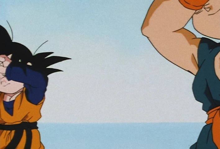 Dragon Ball Z Ep 258: I'm Going Like I Mean It!! A Wide-Open Super Gotenks @ 02:25