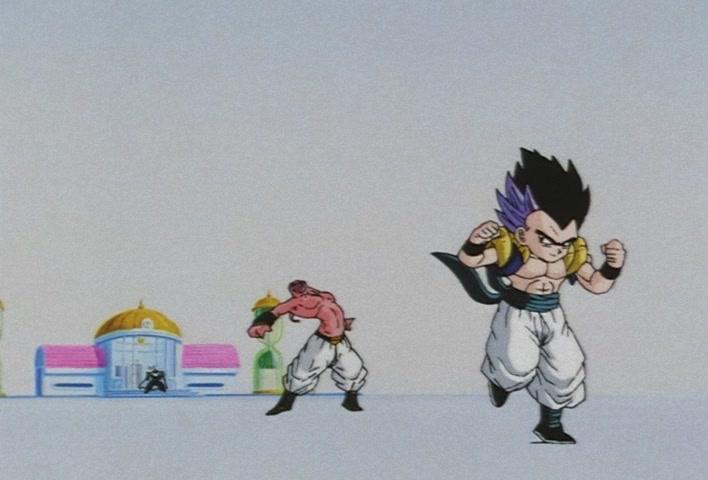 Dragon Ball Z Ep 258: I'm Going Like I Mean It!! A Wide-Open Super Gotenks @ 04:31