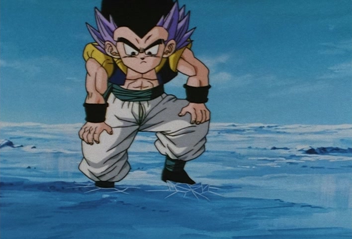 Dragon Ball Z Ep 258: I'm Going Like I Mean It!! A Wide-Open Super Gotenks @ 06:06
