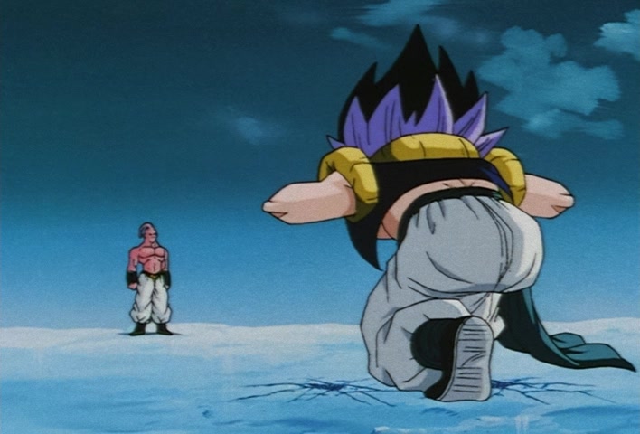 Dragon Ball Z Ep 258: I'm Going Like I Mean It!! A Wide-Open Super Gotenks @ 06:11