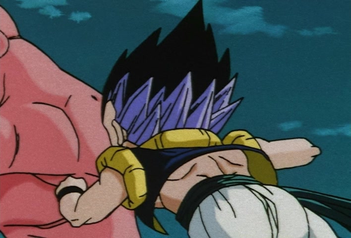 Dragon Ball Z Ep 258: I'm Going Like I Mean It!! A Wide-Open Super Gotenks @ 07:06