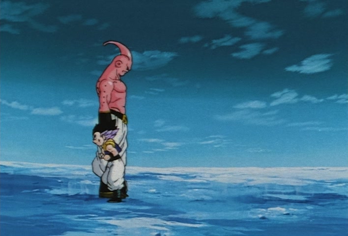 Dragon Ball Z Ep 258: I'm Going Like I Mean It!! A Wide-Open Super Gotenks @ 07:56