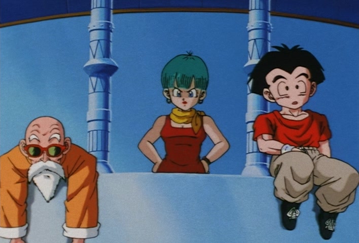Dragon Ball Z Ep 258: I'm Going Like I Mean It!! A Wide-Open Super Gotenks @ 10:12