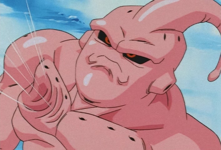 Dragon Ball Z Ep 258: I'm Going Like I Mean It!! A Wide-Open Super Gotenks @ 10:57