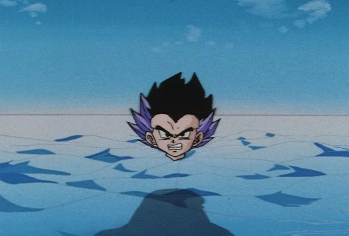 Dragon Ball Z Ep 258: I'm Going Like I Mean It!! A Wide-Open Super Gotenks @ 11:42
