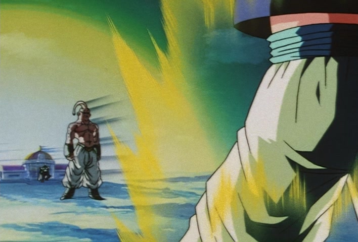 Dragon Ball Z Ep 258: I'm Going Like I Mean It!! A Wide-Open Super Gotenks @ 12:22