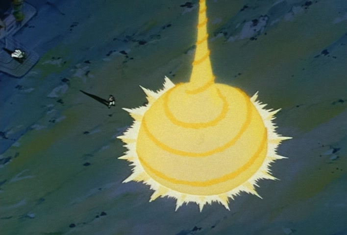 Dragon Ball Z Ep 258: I'm Going Like I Mean It!! A Wide-Open Super Gotenks @ 12:48