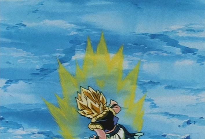 Dragon Ball Z Ep 258: I'm Going Like I Mean It!! A Wide-Open Super Gotenks @ 13:48