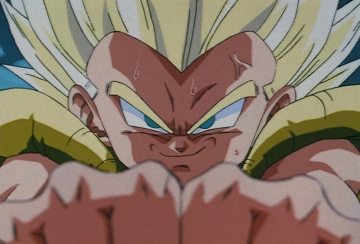 Dragon Ball Z Ep 258: I'm Going Like I Mean It!! A Wide-Open Super Gotenks @ 16:03