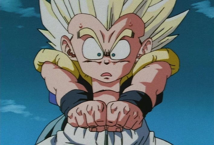 Dragon Ball Z Ep 258: I'm Going Like I Mean It!! A Wide-Open Super Gotenks @ 16:18
