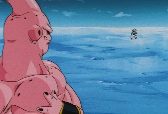 Dragon Ball Z Ep 258: I'm Going Like I Mean It!! A Wide-Open Super Gotenks @ 17:09