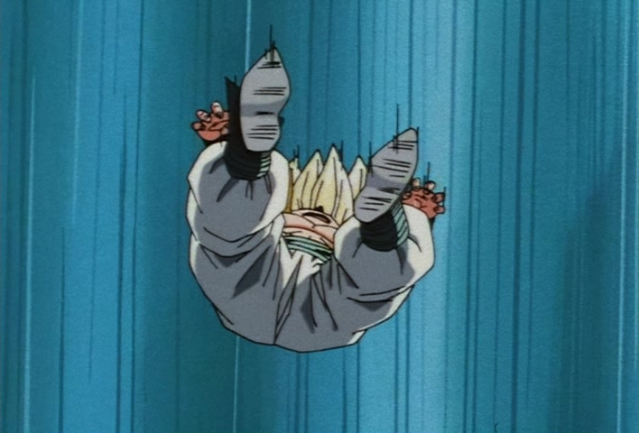 Dragon Ball Z Ep 258: I'm Going Like I Mean It!! A Wide-Open Super Gotenks @ 17:34