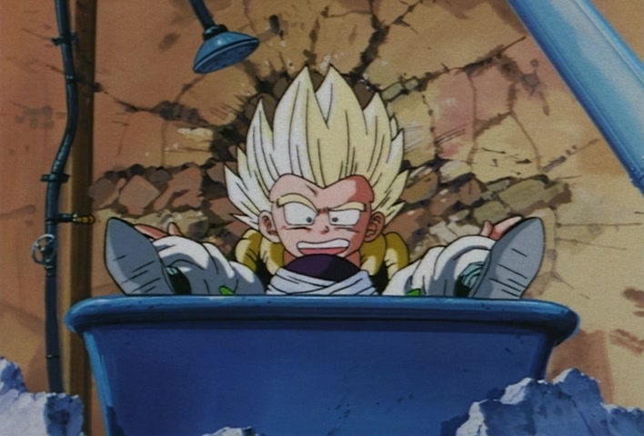 Dragon Ball Z Ep 258: I'm Going Like I Mean It!! A Wide-Open Super Gotenks @ 18:49