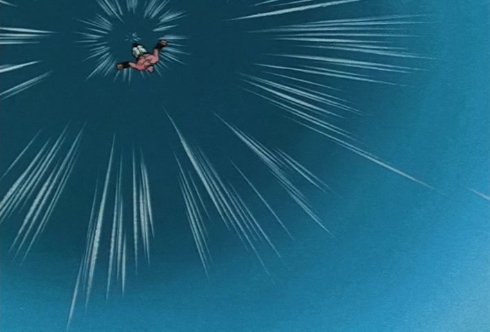Dragon Ball Z Ep 258: I'm Going Like I Mean It!! A Wide-Open Super Gotenks @ 19:49