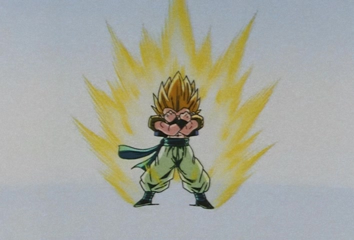 Dragon Ball Z Ep 258: I'm Going Like I Mean It!! A Wide-Open Super Gotenks @ 21:20