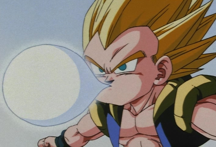 Dragon Ball Z Ep 258: I'm Going Like I Mean It!! A Wide-Open Super Gotenks @ 21:25