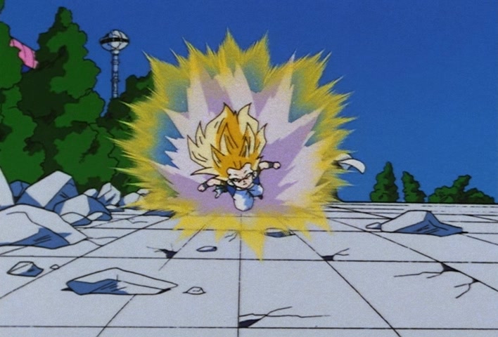 Dragon Ball Z Ep 261: Going Too Far?! Boo-Boo Volleyball @ 03:45
