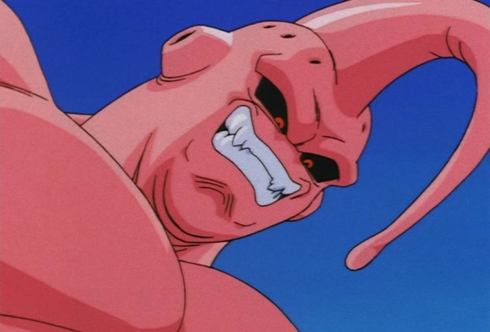 Dragon Ball Z Ep 261: Going Too Far?! Boo-Boo Volleyball @ 05:11