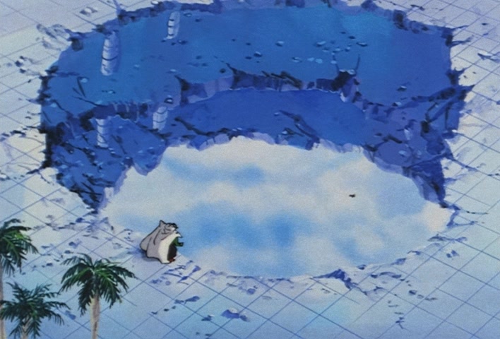 Dragon Ball Z Ep 261: Going Too Far?! Boo-Boo Volleyball @ 05:36