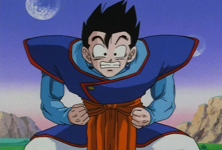 Dragon Ball Z Ep 262: Truly Great!! A Reborn Gohan Returns to Earth @ 13:48