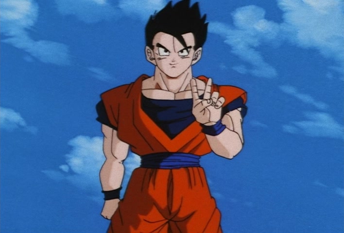 Dragon Ball Z Ep 262: Truly Great!! A Reborn Gohan Returns to Earth @ 21:03