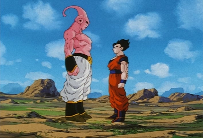 Dragon Ball Z Ep 263: Boo is Overwhelmed!! Gohan's Miracle Power @ 12:22