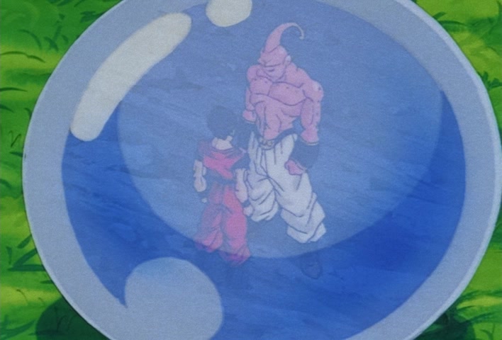 Dragon Ball Z Ep 263: Boo is Overwhelmed!! Gohan's Miracle Power @ 13:56