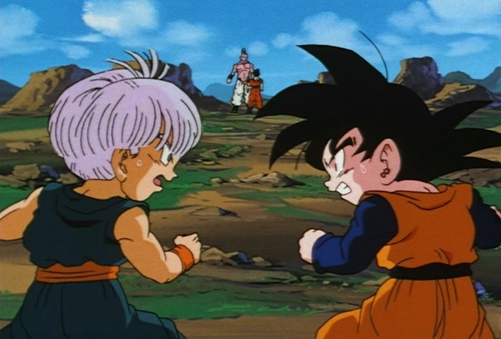 Dragon Ball Z Ep 263: Boo is Overwhelmed!! Gohan's Miracle Power @ 15:34