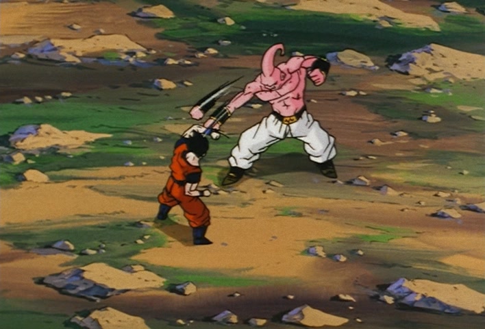Dragon Ball Z Ep 263: Boo is Overwhelmed!! Gohan's Miracle Power @ 18:16